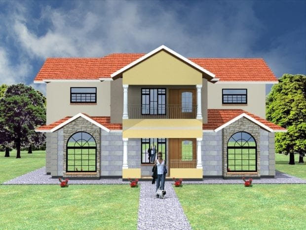 maisonette house plans kenya