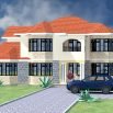 5 Bedroom Maisonette House Designs in Kenya