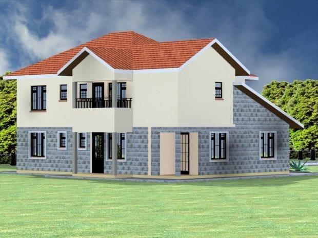 4 Bedroom Maisonette House Designs in Kenya|HPD Consult