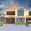 5 Bedroom Maisonette House Plans in Kenya | HPD Consult
