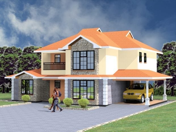 maisonette house plans in kenya