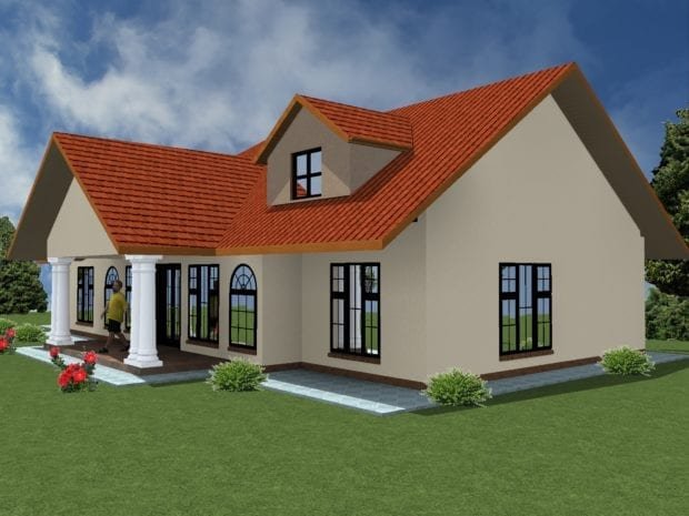 4 Bedroom house plan and design in Kenya