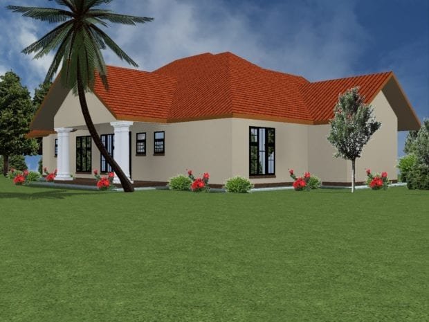 4 Bedroom house plan and design in Kenya