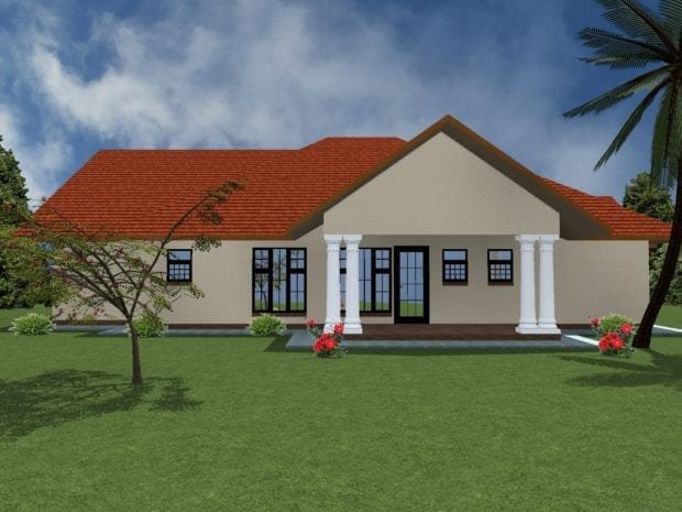 4 Bedroom house plan and design in Kenya