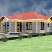 Four bedroom bungalow house plans in Kenya