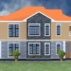 4 Bedroom Maisonette House Plan