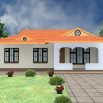 3 Bedroom bungalow house plan