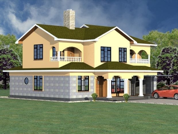 4 Bedroom 2 story house plans