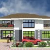 4 Bedroom Maisonette House Plan