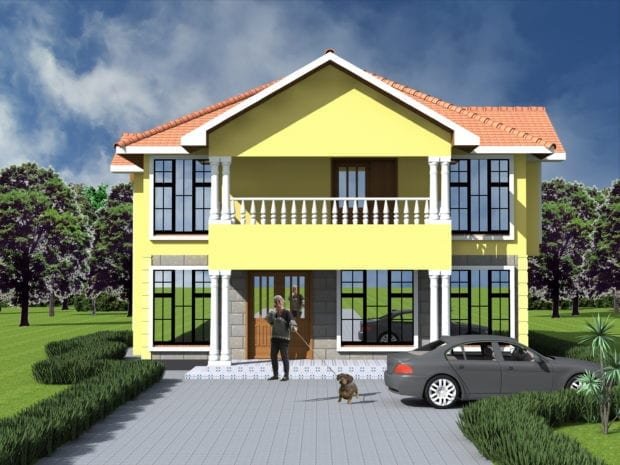 4 Bedroom House Designs in Kenya