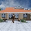 Modern four bedroom house plans
