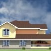 4 Bedroom house plans with attached garage.