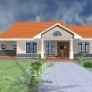 Three bedroom bungalow house plans in kenya