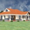 Three bedroom bungalow house plans in kenya