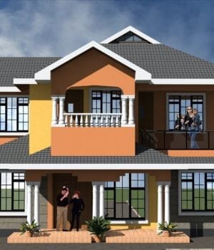 maisonette modern house plans