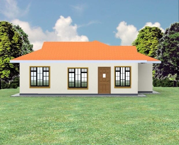 plan for 3 bedroom bungalow