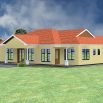 Four bedroom house plan in Kenya