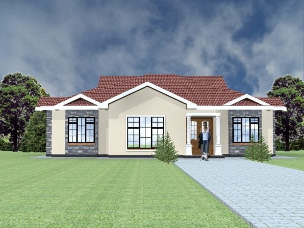 4 Bedroom house plans and designs in Kenya