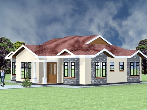 4 Bedroom house plans and designs in Kenya