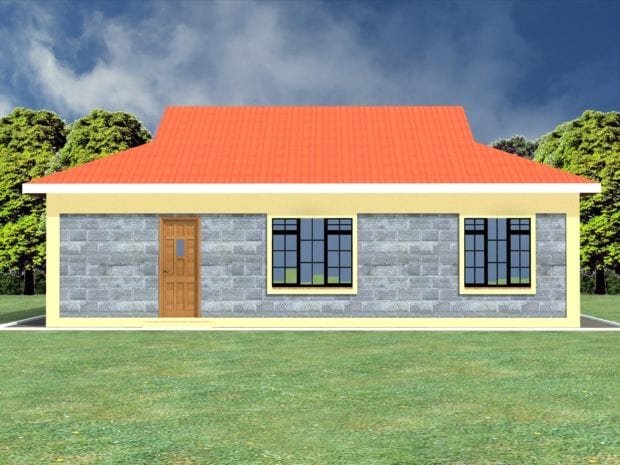 low budget modern 3 bedroom house design