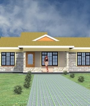 Design of a two bedroom house