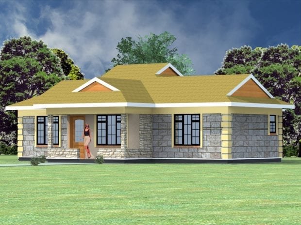 Design of a two bedroom house