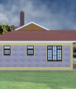 1106 N0.5 3 bedroom modern house design