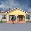 3 bedroom modern house