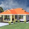3 Bedroom bungalow house