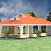Elegant bungalow house design