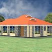 Elegant bungalow house design
