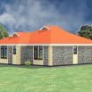Elegant bungalow house design