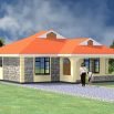 Elegant bungalow house design