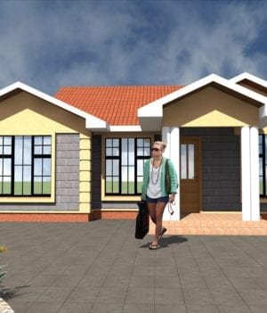 three bedroom house