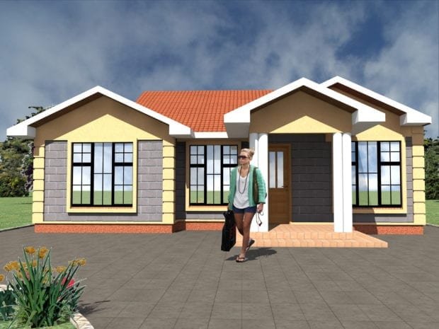 three bedroom house