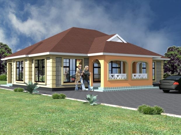 three bedroom house designs