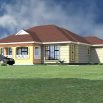 Simple three bedroom house designs