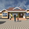 3 bedroom bungalow house plan
