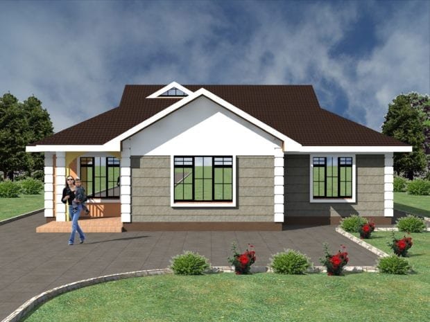 4 bedroom bungalow house plans kenya