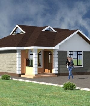 bungalow house plans kenya
