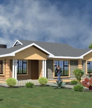 three bedroom house plan