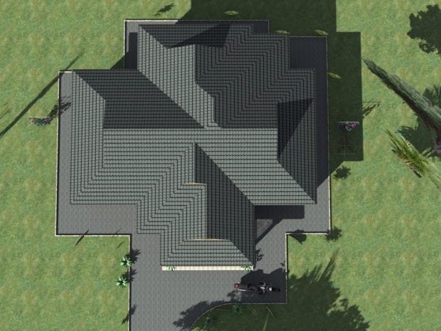 Two bedroom plan house