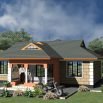 Two bedroom plan house