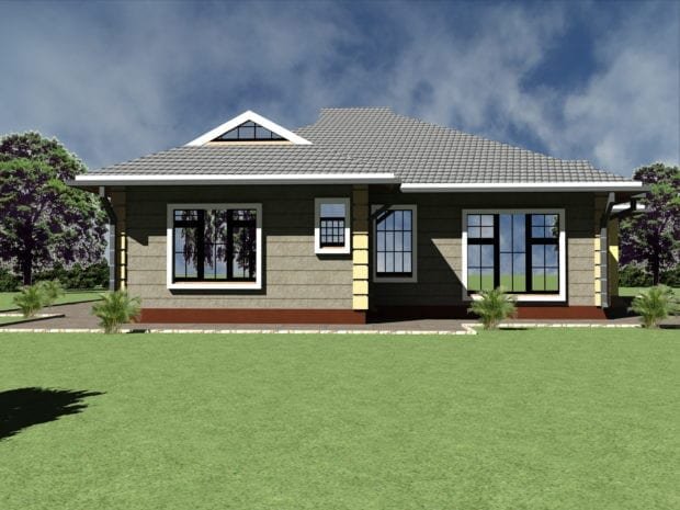 modern four bedroom house plans