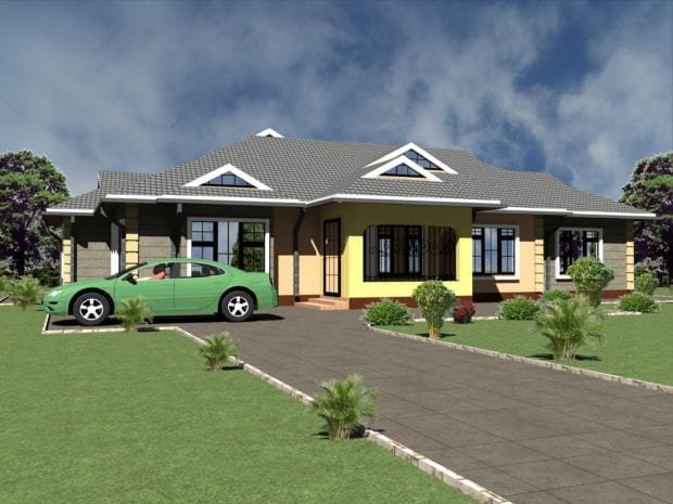 4 bedroom bungalow