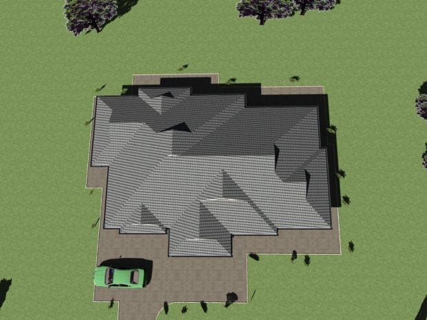 modern four bedroom house plans