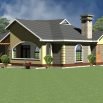 Modern Four Bedroom House Plan