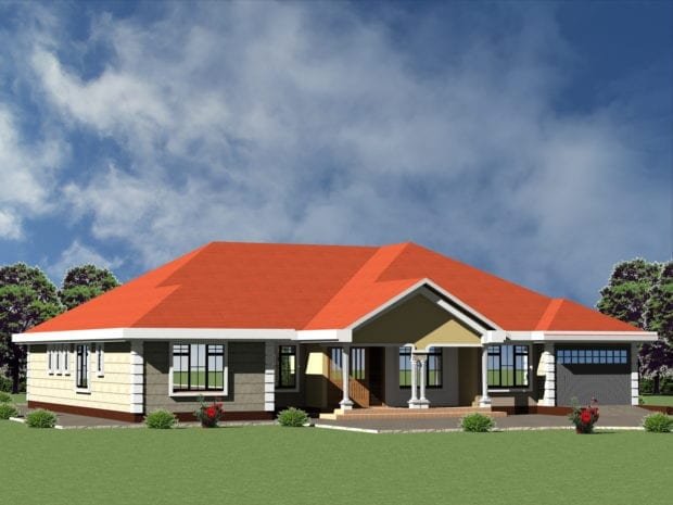 4 Bedroom Modern House Plans