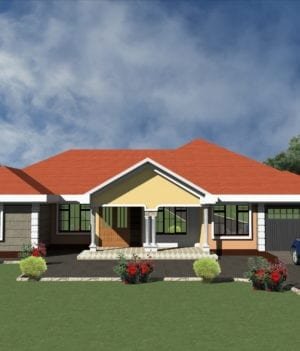 4 bedroom modern house