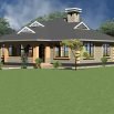 Four bedroom bungalow house plans in Kenya